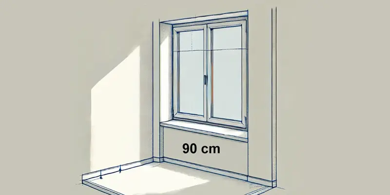 Altura de ventanas oscilobatientes desde el suelo